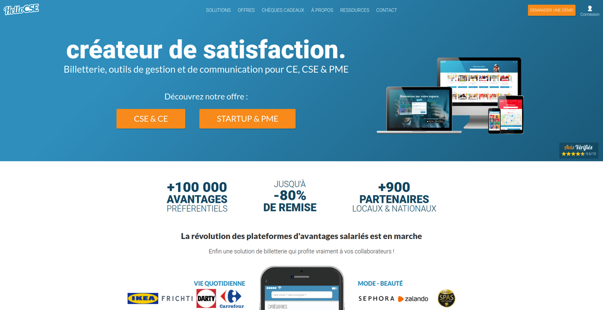 Hello CSE — Portefeuille Numerique